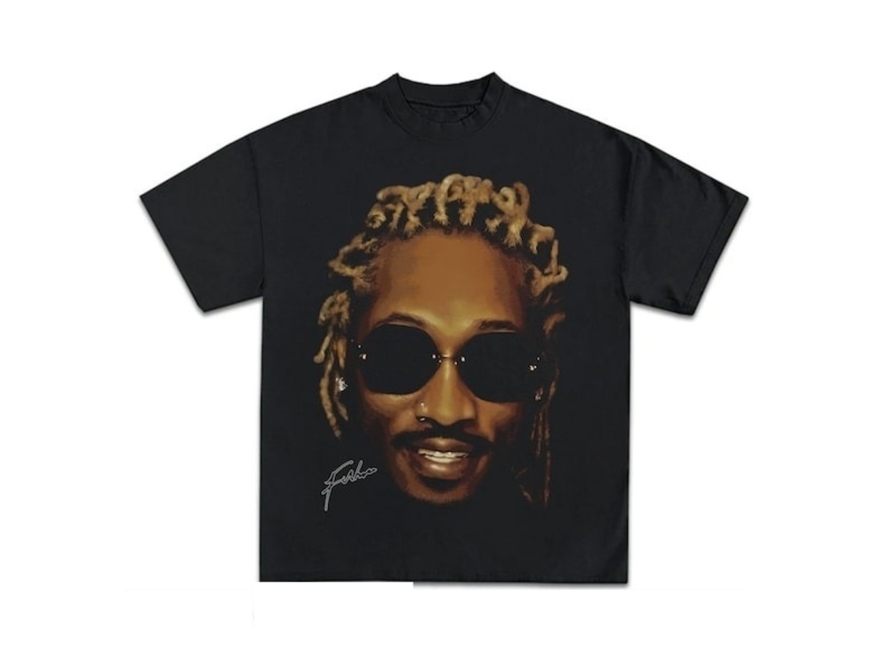 Future Retro Rap Tee Shirt Hip Hop Graphic Print T-Shirt